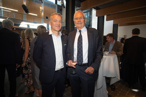 Cliff Konsbruck (POST Telecom) et Théo Duhautpas ((Photo: Nader Ghavami))