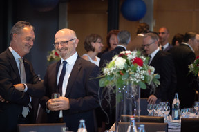 Marc Hemmerling (ABBL) et Romain Siebenaler (Cisco) ((Photo: Nader Ghavami))