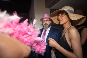 Philippe Durando (Cegecom) et Barka Lalmi (Cegecom) ((Photo: Nader Ghavami))