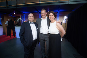 Marco Houwen (Lu-Cix), Pierre Klotz (BCEE) et Dominique Vautrot-Schwarz (POST Luxembourg) ((Photo: Nader Ghavami))