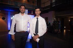Thomas Issolah (Cisco) et Daniel Soriano (Proximus) ((Photo: Nader Ghavami))