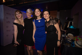 Emmy Gandar (LU-CIX), Marie-Adélaïde Leclercq-Olhagaray (Wide) et Frédérique Ulrich (LU-CIX) ((Photo: Nader Ghavami))