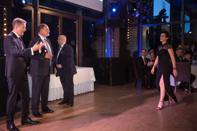 Claude Demuth (Lu-Cix), Roger Lampach (Lu-Cix), Marco Houwen (Lu-Cix) et Frédérique Ulrich (LU-CIX) ((Photo: Nader Ghavami))