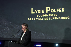 Lydie Polfer lors de son discours à la cérémonie d'ouverture du LuxFilmFest. ((Photo: CNA/Romain Girtgen))