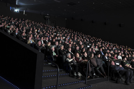 La salle était pleine pour la cérémonie d’ouverture du Luxembourg Film Festival 2020. (Photo: CNA/Romain Girtgen)