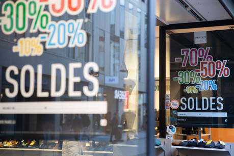 Les soldes d’hiver sont attendus par les commerçants, qui espèrent écouler leur stock et repartir sur de bonnes bases pour 2021, après une année 2020 marquée par l’impact du Covid-19. (Photo: Romain Gamba / Maison Moderne)