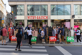 La braderie de Luxembourg a rencontré le succès ce lundi 4 septembre. (Photo: Romain Gamba/Maison Moderne)