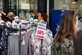 La braderie de Luxembourg a rencontré le succès ce lundi 4 septembre. (Photo: Romain Gamba/Maison Moderne)