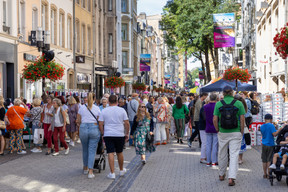 La braderie de Luxembourg a rencontré le succès ce lundi 4 septembre. (Photo: Romain Gamba/Maison Moderne)