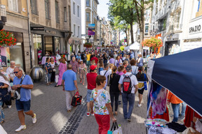 La braderie de Luxembourg a rencontré le succès ce lundi 4 septembre. (Photo: Romain Gamba/Maison Moderne)