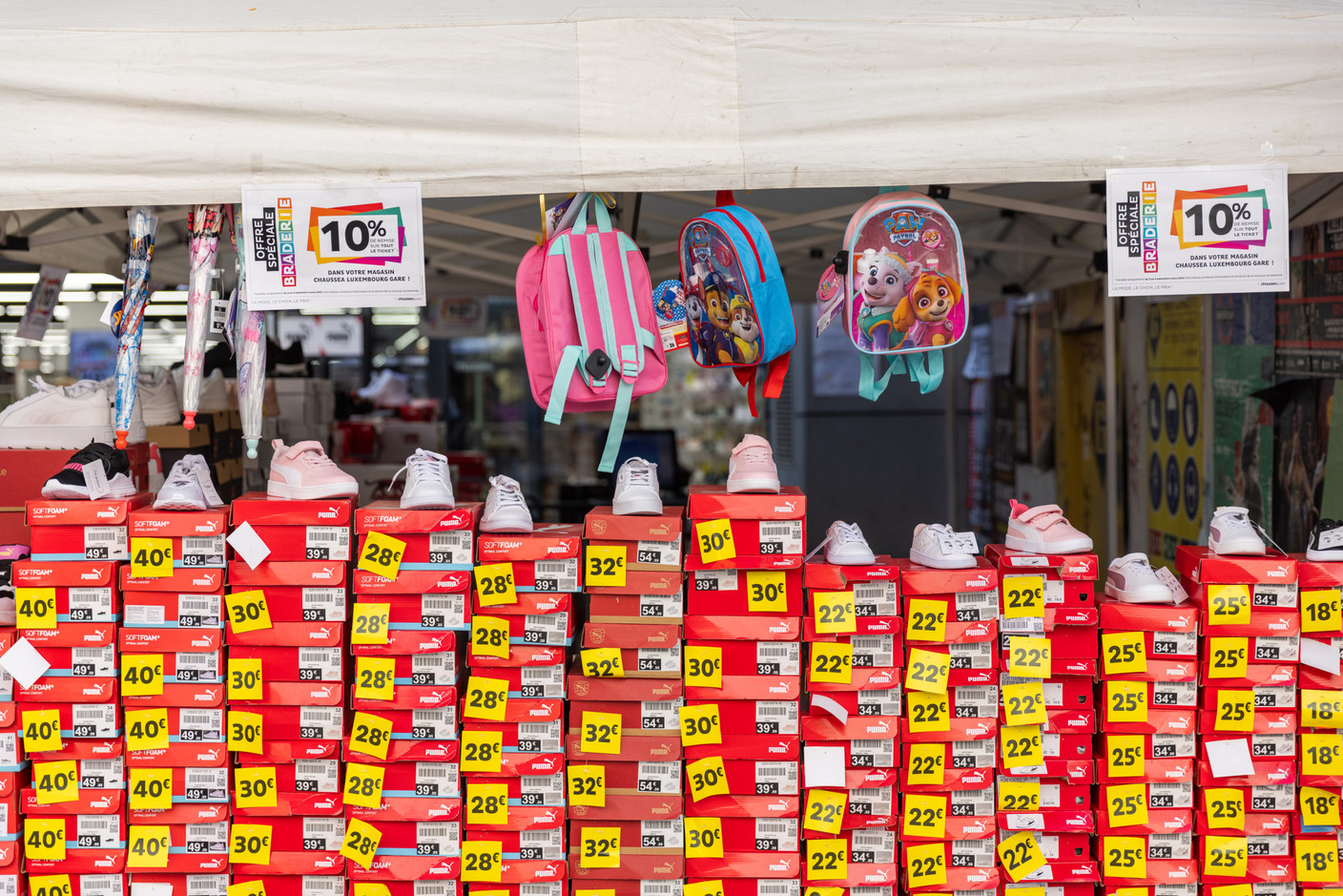 La braderie de Luxembourg a rencontré le succès ce lundi 4 septembre. (Photo: Romain Gamba/Maison Moderne)