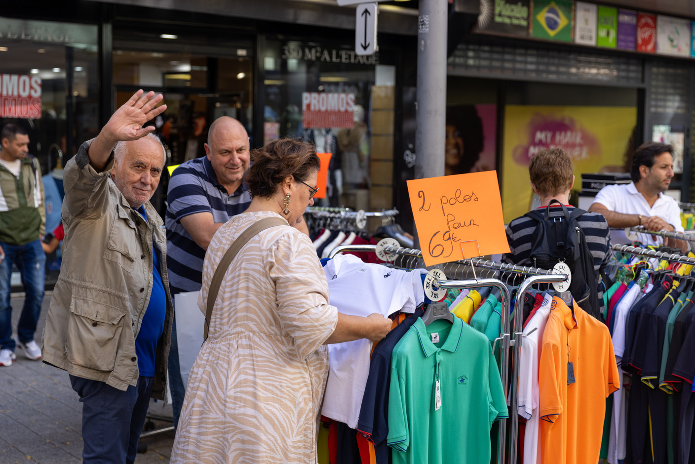 La braderie de Luxembourg a rencontré le succès ce lundi 4 septembre. (Photo: Romain Gamba/Maison Moderne)
