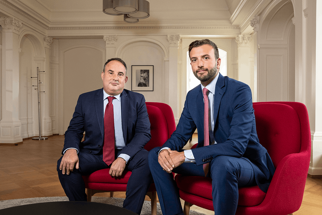 Fred KUTTEN, Deputy Head of Business Unit Private Banking & Max GLESENER, Conseiller Private Banking Maison moderne