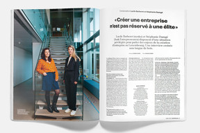 Conversation inspirante avec Lucile Barberet et Stéphanie Damgé sur l’entrepreneuriat chez les jeunes. ((Illustration: Maison Moderne))