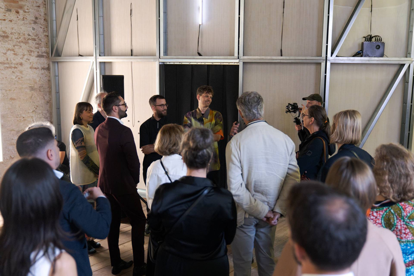 Official opening of the Luxembourg pavilion, 8 May 2025. Photo: Kultur | LX, Riccardo Banfi