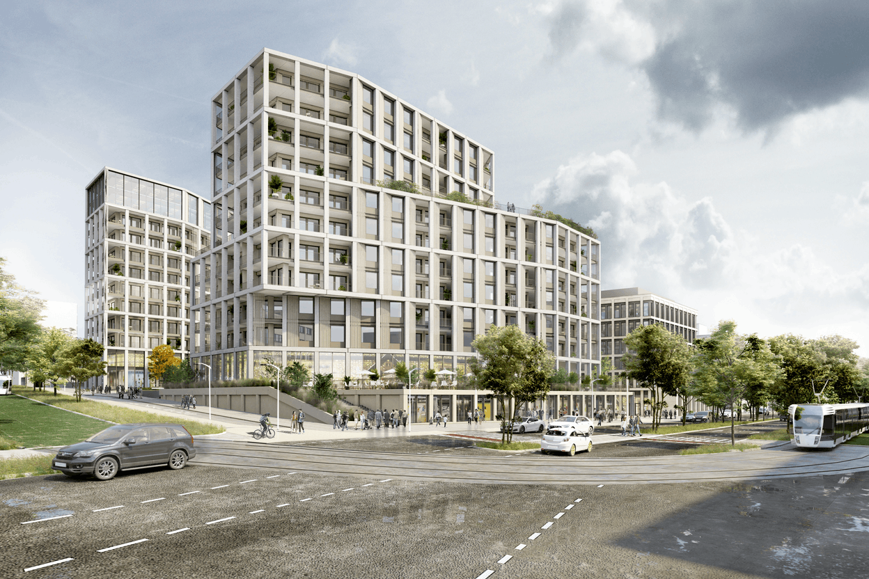 Le Groupe Capelli s’illustre dans la métamorphose du quartier de Howald City.  (Photo :  Beiler François Fritsch )