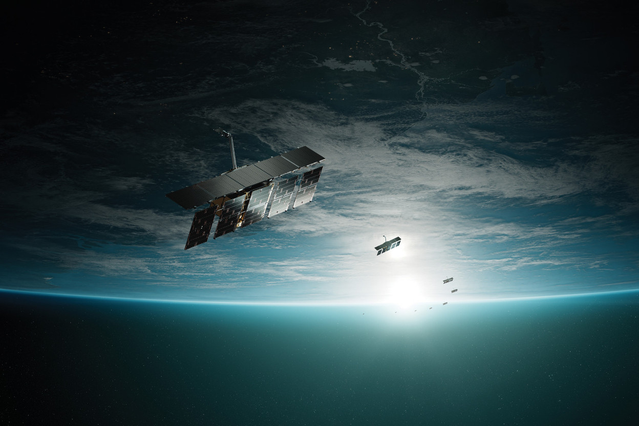Synthetic aperture radars are used on board satellites to provide highly accurate images of the Earth. Photo: Iceye