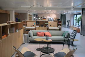 À la Gare, Spaces compte 159 bureaux trendy, 77 espaces de coworking et 6 salles de réunion.  (Photo: Matic Zorman)