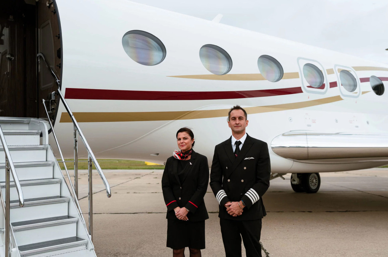Sparfell has a Gulfstream G500 for its Luxembourg operations, delivered in 2025 and configured for fourteen passengers, based at Paris-Le Bourget. (Photo: Sparfell)