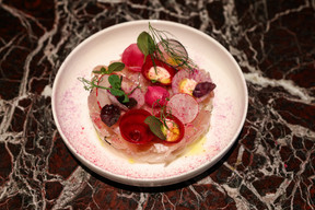 The surprising and delicate menu is guaranteed to impress. Eva Krins (Maison Moderne)
