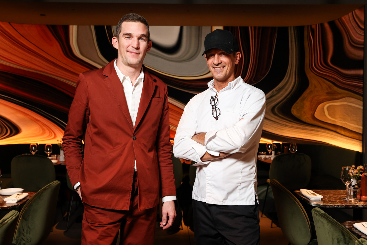 Thomas Dessy and Morris Clip, a winning duo for several years now! Eva Krins (Maison Moderne)