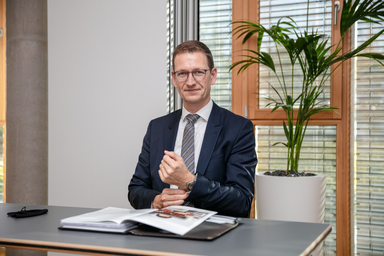 Olivier Carré, member of the Global Asset & Wealth Management Leadership Team, at PwC Luxembourg. (Photo: Romain Gamba/Maison Moderne/Archives)
