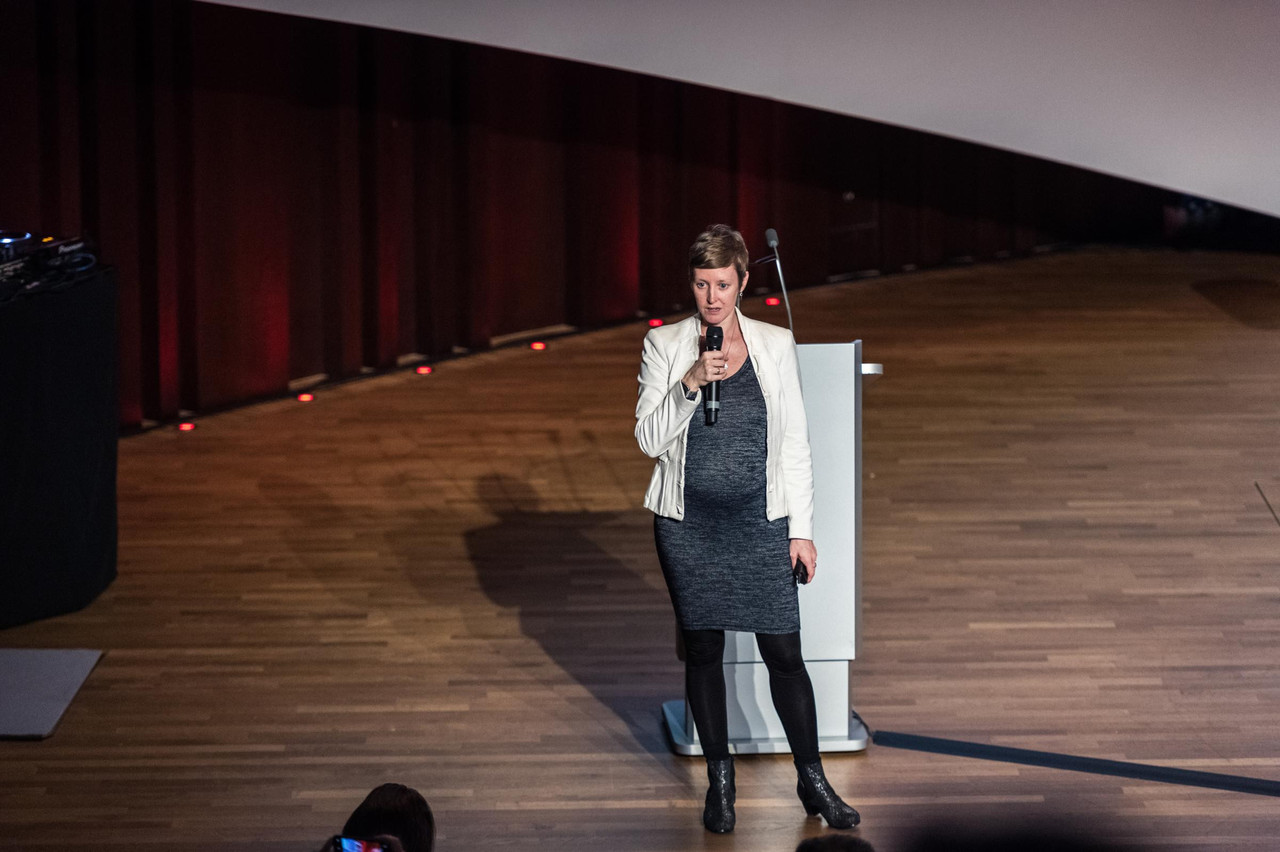 Theresa Condor (pictured) took over as CEO of Spire Global on 1 January 2025, replacing Peter Platzer, who has become the satellite operator’s executive chairman. Photo: Mike Zenari/Maison Moderne (archives)