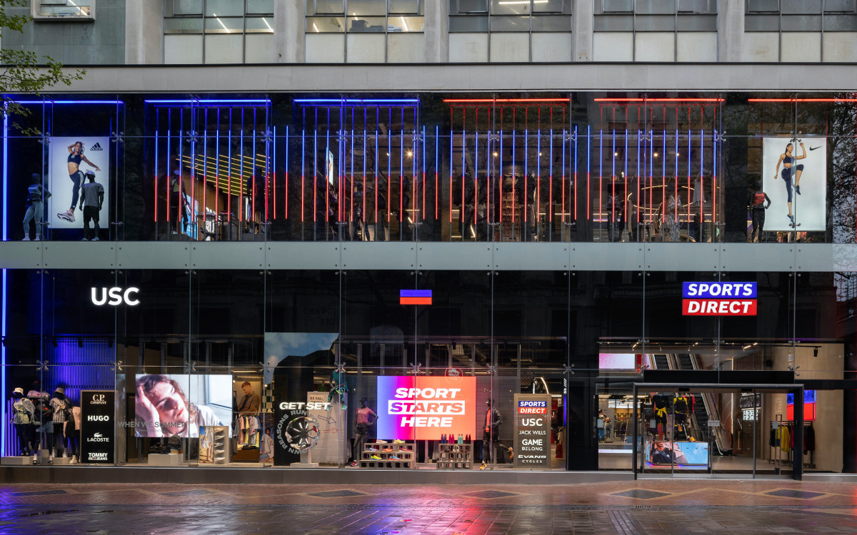 The new Sports Direct shop is due to open on Avenue de la Gare in early December. Photo: Fraser Group