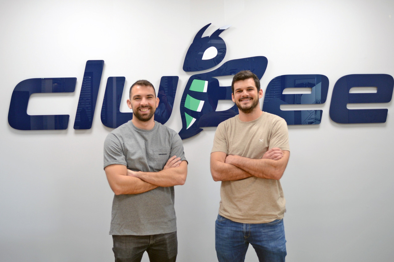 Pictured: Gilles Mangen, CEO (left); Tim Wiltgen, COO (right) Photo: Clubee                                         
