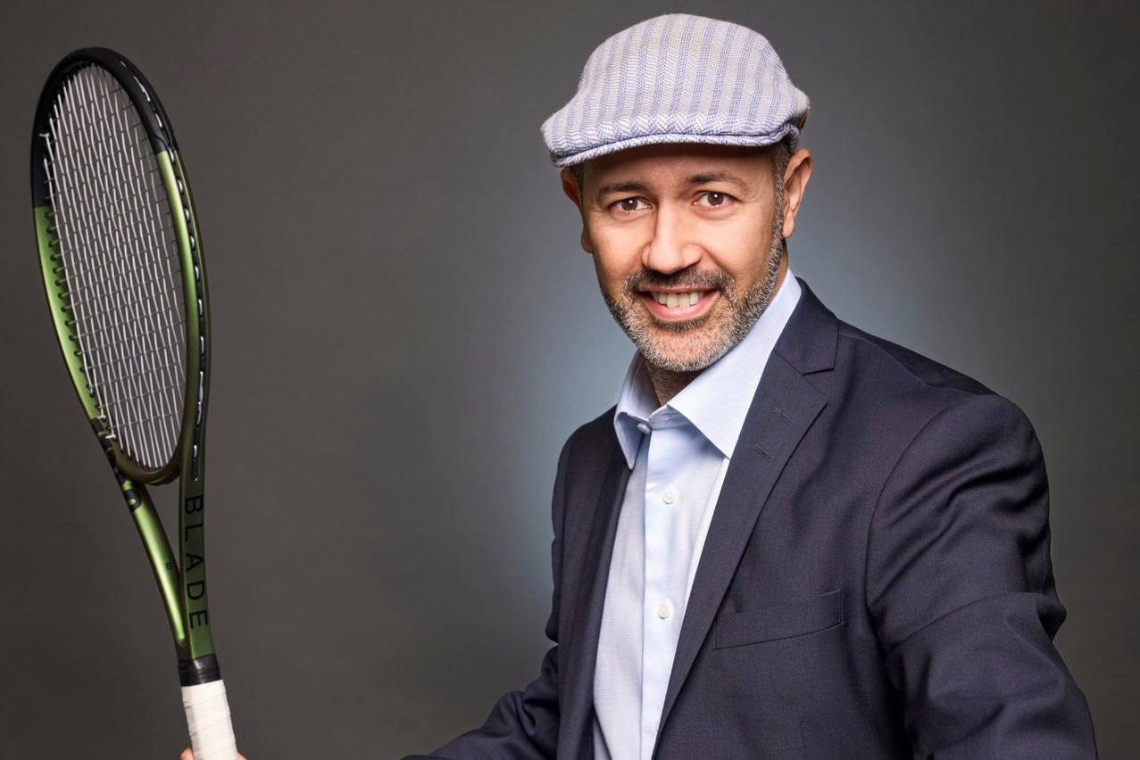 Lotfi Khalfat, founder of the Sportsvision speakers bureau, made his name in the tennis world. Handout photo