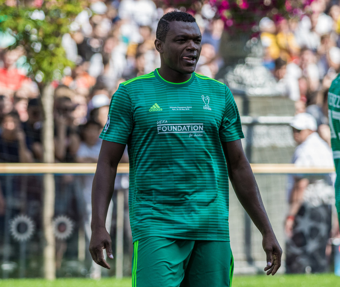 A 1998 world champion with Les Bleus, Marcel Desailly was known for his outspokenness during his career. The former defender is now 55.  Photo: photo-oxser/Shutterstock