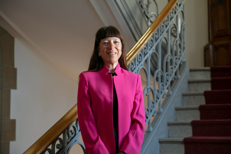 Françoise Thoma veut que la Spuerkeess se fasse mieux connaître des entreprises et citoyens de la Grande Région. (Photo: Romain Gamba/Maison Moderne)