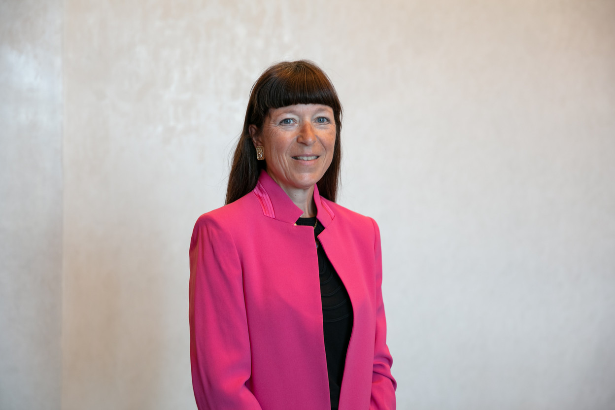 “Thanks to our prudent approach in a difficult geopolitical and economic context, we have been able to demonstrate resilience. We remain determined to continue our commitment to our customers, employees and partners for years to come,” commented Françoise Thoma, CEO of Spuerkeess, 24 April 2024.. Archive photo: Romain Gamba / Maison Moderne (2020)