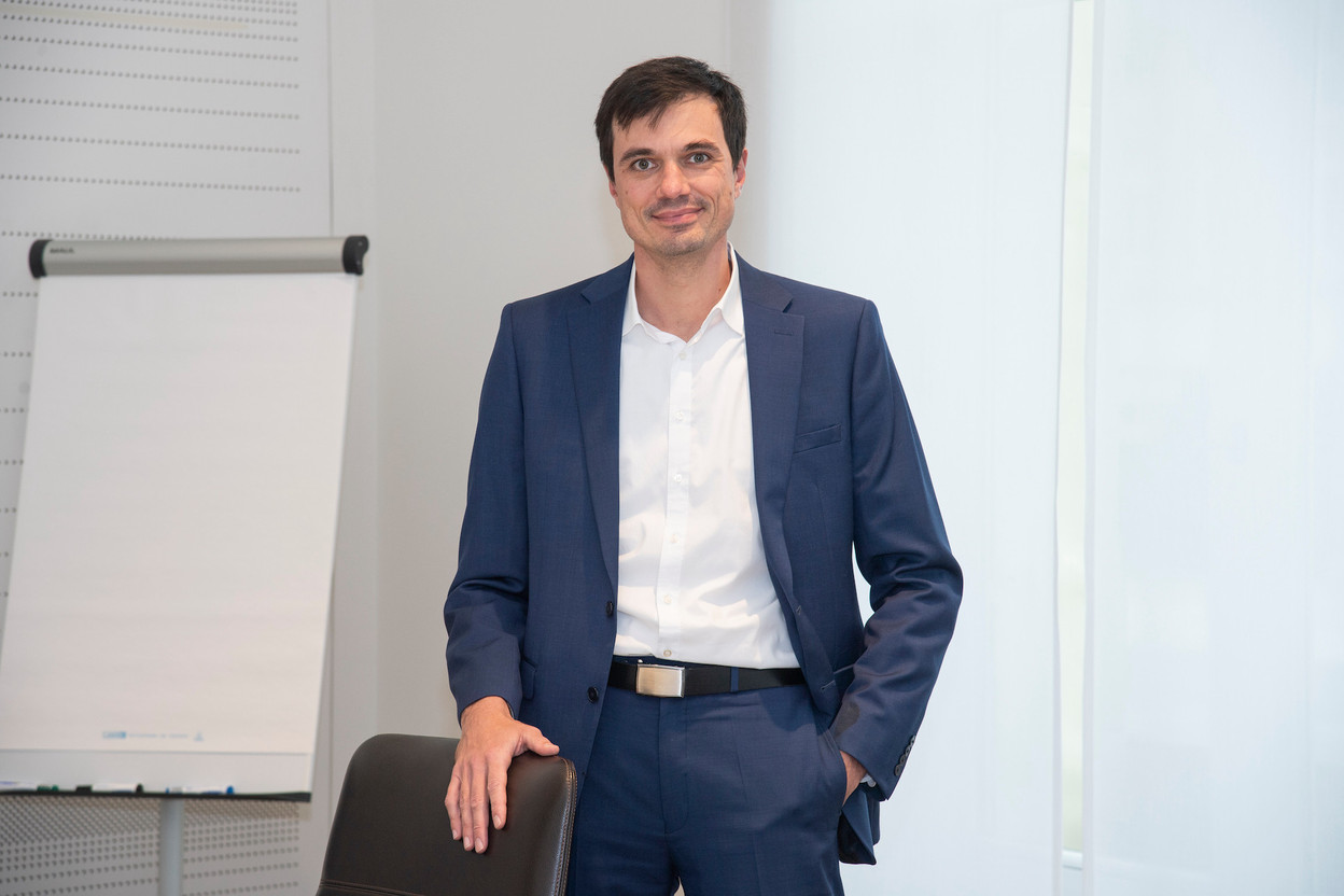 Christophe Medinger, deputy head of Business Unit Digitalisation at Spuerkess, is already imagining other uses of blockchain technology for banking services. (Image: Spuerkess - Flavie Hengen)