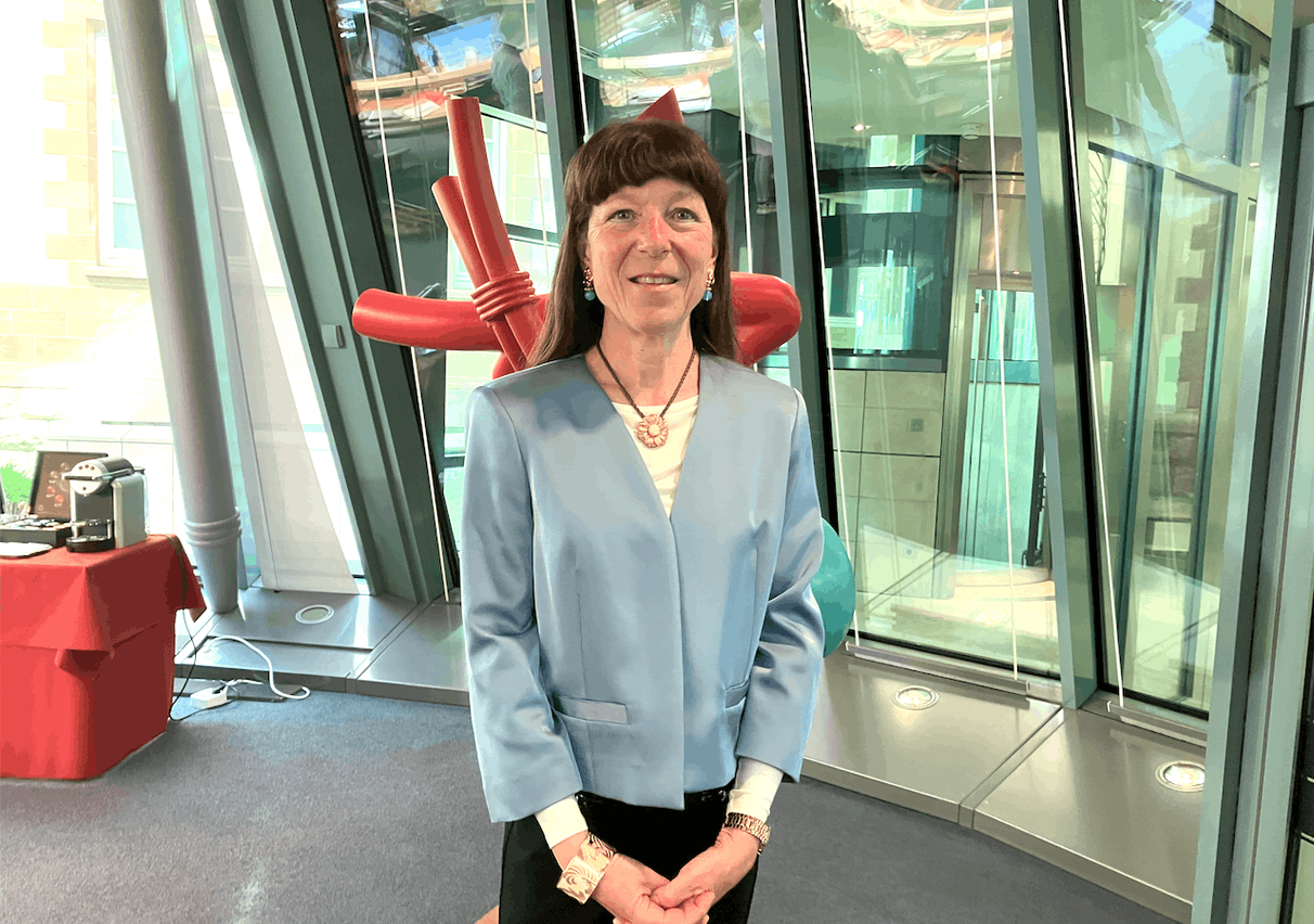 Spuerkeess CEO Françoise Thoma has refrained from commenting on the Caritas affair. She will appear before MPs on 5 May. Photo: Marc Fassone/Maison Moderne
