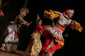 A troupe from Paris performed traditional dances Photo: Matic Zomran / Maison Moderne