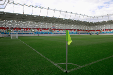 2.000 personnes devraient garnir les gradins du nouveau stade ce mercredi. (Photo: Matic Zorman/Maison Moderne)