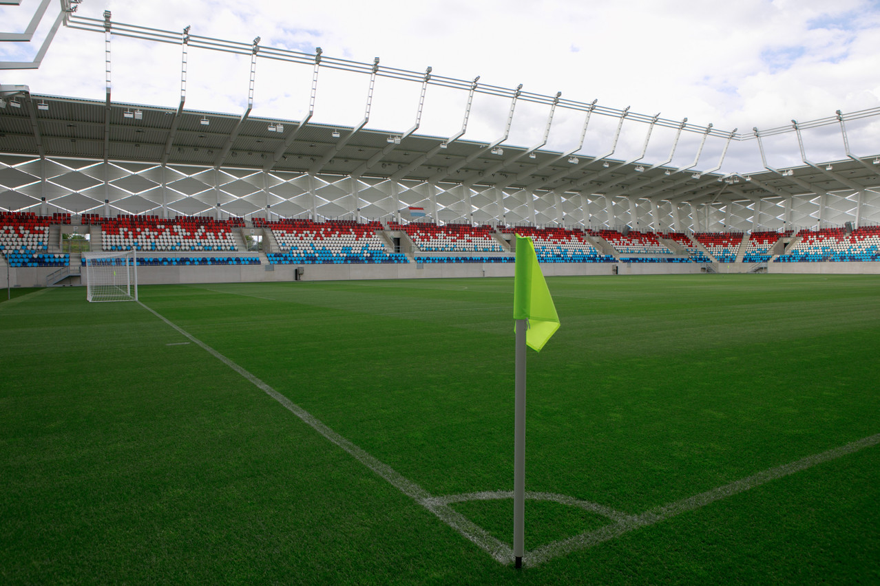 2,000 people are expected at the new national stadium on Wednesday, 1 September.  Photo: Matic Zorman / Maison Moderne