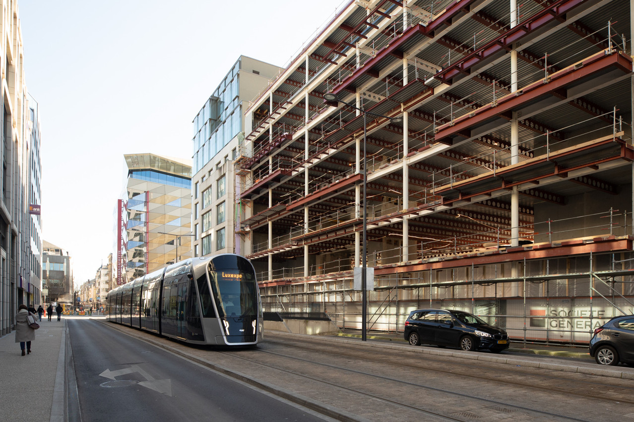 En 2023, le bâtiment Arsenal accueillera les 700 collaborateurs de Société Générale Luxembourg. (Photo: Guy Wolff/Maison Moderne)