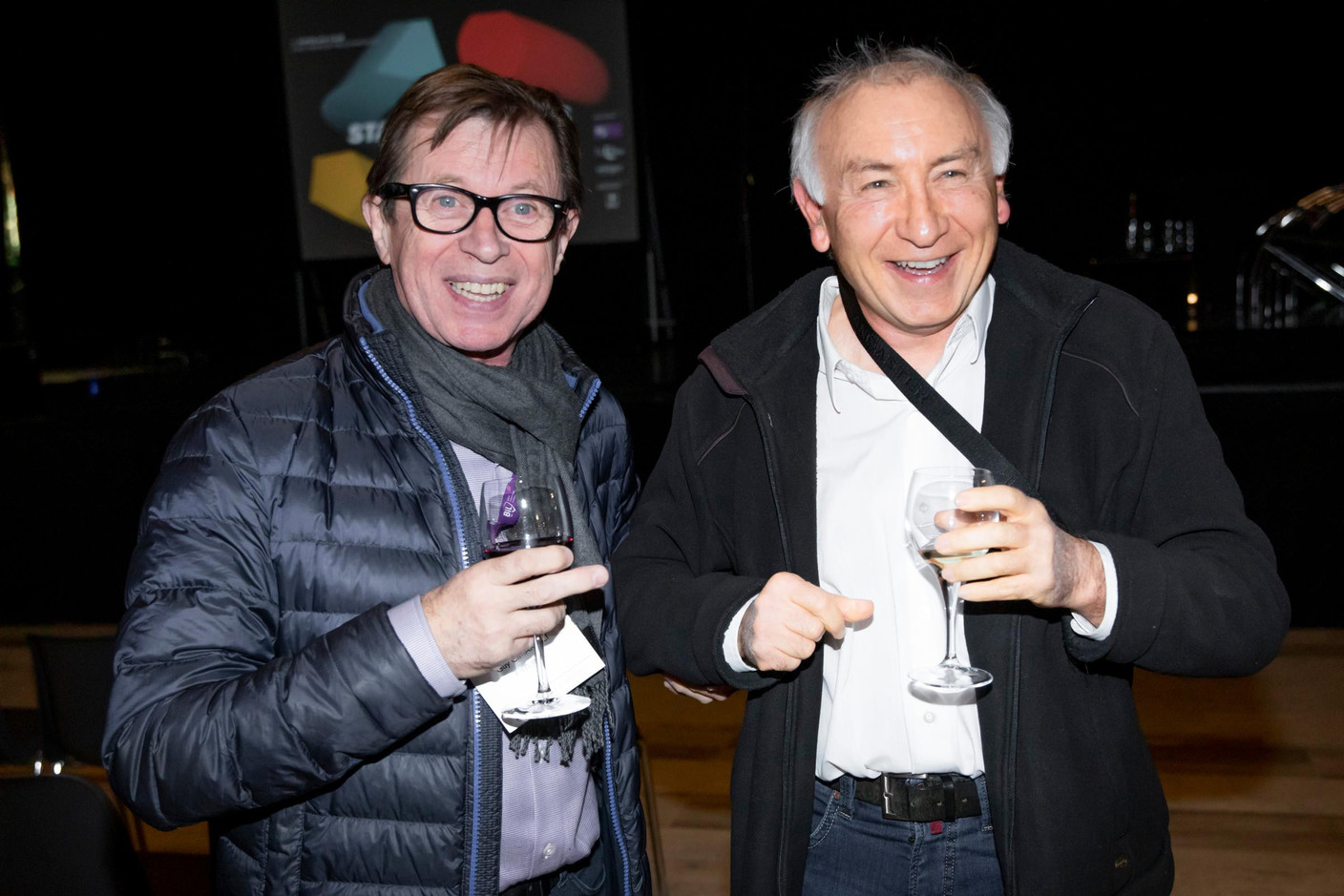 Guy Cimarelli (Freelance) et Gérard Muller (Photo: Jan Hanrion / Maison Moderne)
