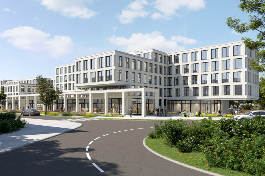 The "Connection" complex, on which the State wanted to recover almost €10m in VAT as part of the reorganisation of Kindy Fritsch's group. (Illustration: Numa Group)
