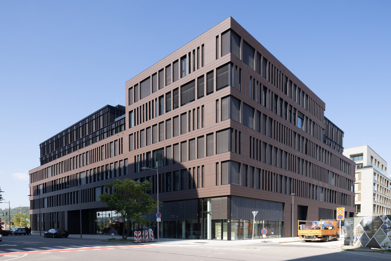 The new Statec building in Esch Belval was inaugurated on 20 September 2024. Photo: Guy Wolff/Maison Moderne