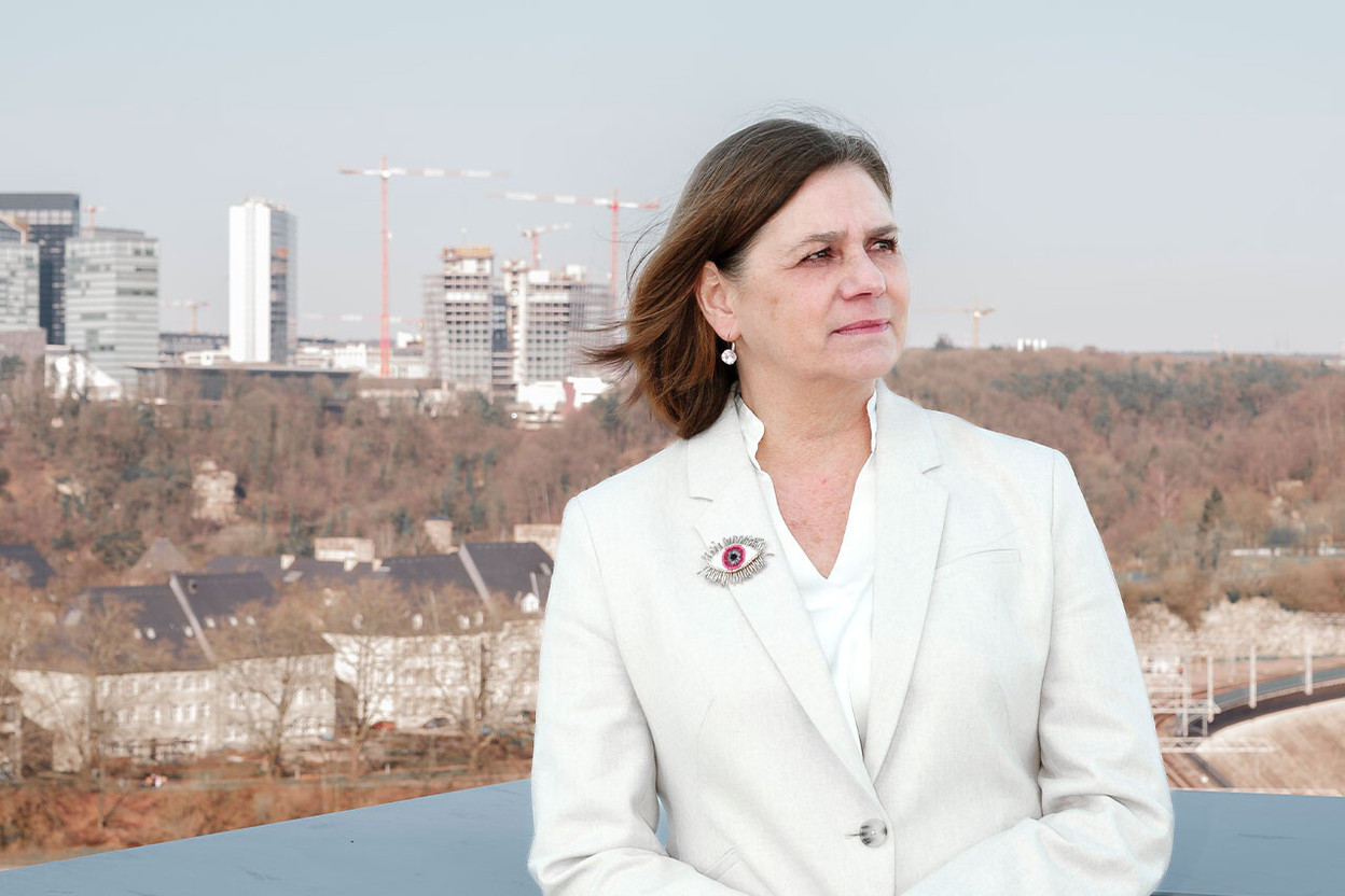 Valérie Massin passed through several departments within the steel giant before taking up her current position as country head of Luxembourg. (Photo: Patricia Pitsch/Paperjam)