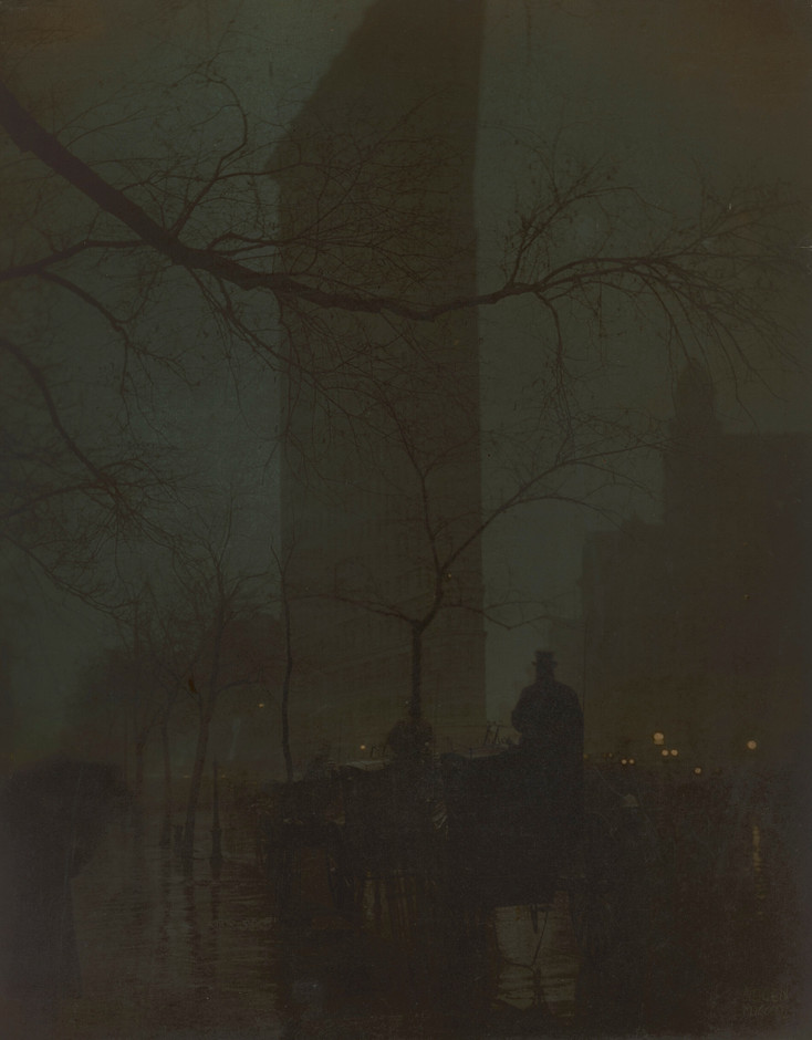 Edward Steichen’s The Flatiron depicts the iconic New York building. Photo: Christie’s