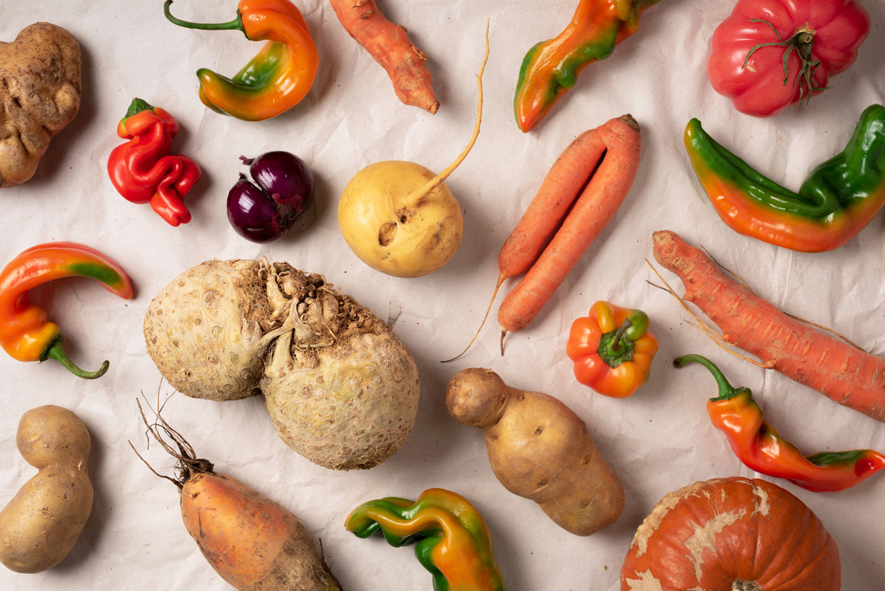 Ugly vegetables aren’t sold in supermarkets, because retailers fear they won’t sell. However, it’s not the size of the eggplant that matters, but what you make of it.  Copyright (c) 2020 j.chizhe/Shutterstock.  No use without permission.