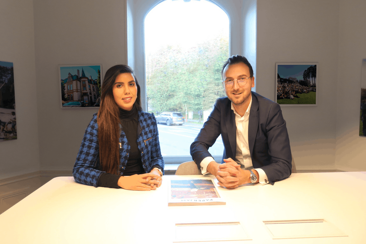 Hajar Haouzi (HR Manager) et Jérémy Mazon (Operations Leader)  Positive Thinking Company