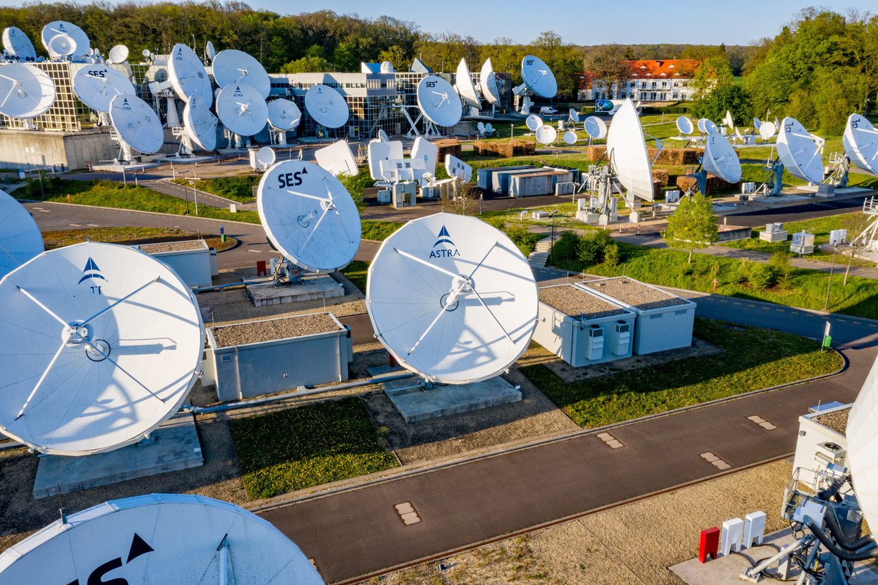 The satellite operator’s headquarters in Betzdorf, Luxembourg Photo: SES