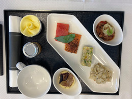 The dishes will be served on the planes from 28 October. (Photo: Maison Moderne)