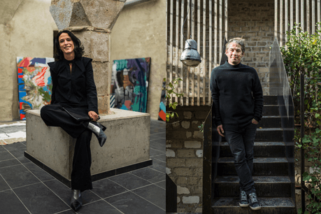 Séverine Zimmer & Steve Krack nous présentent un look all black. (Photo: Mike Zenari)