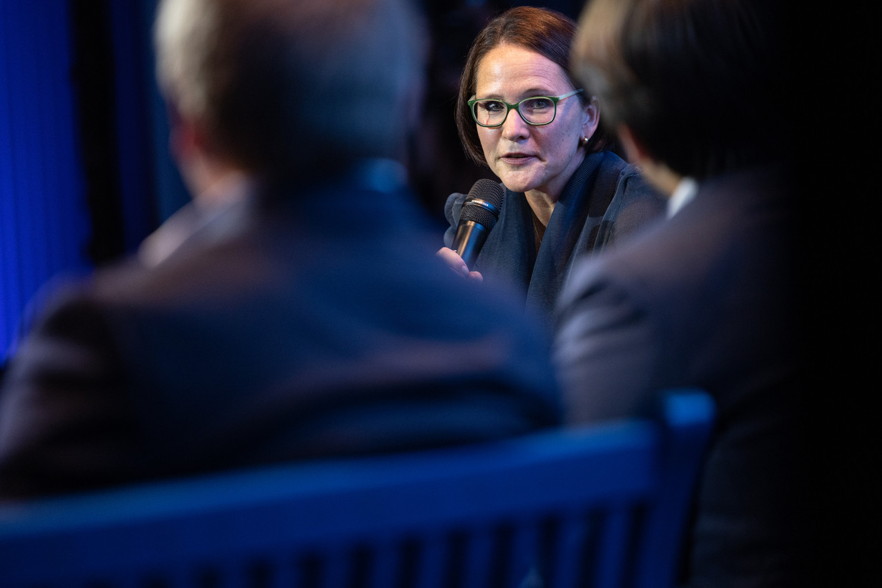 After the DP congress, Yuriko Backes will have to make a detour to the finance and budget committee to talk about the future of the subscription tax, a subject that is becoming increasingly political as the general election approaches. Photo: Guy Wolff / Maison Moderne